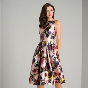 ASOS Chi Chi London Marina Dress Flower us 4 uk 8